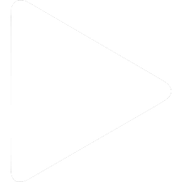 White play button icon on black background